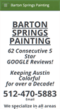 Mobile Screenshot of bartonspringspainting.com